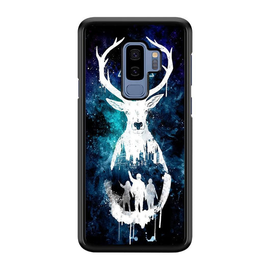 The Deathly Hallows Symbol Deer Samsung Galaxy S9 Plus Case-Plastic / Full Wrap (3D Case)-Xtracase