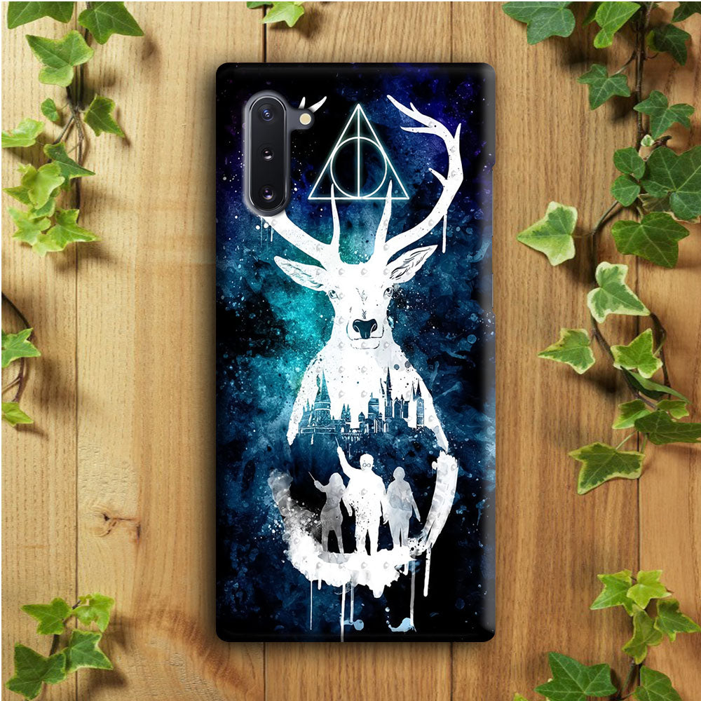 The Deathly Hallows Symbol Deer Samsung Galaxy Note 10 Case