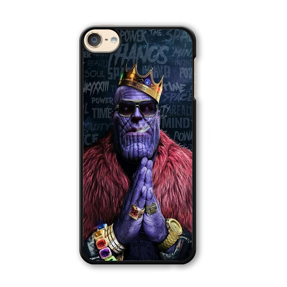 The King Thanos iPod Touch 6 Case-Plastic / White (2D Case)-Xtracase