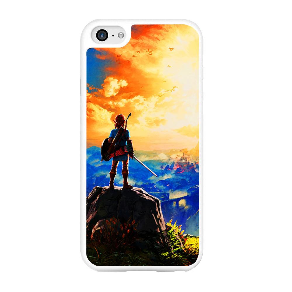 The Legend of Zelda Painting iPhone 6 Plus | 6s Plus Case-Rubber / White (2D Case)-Xtracase