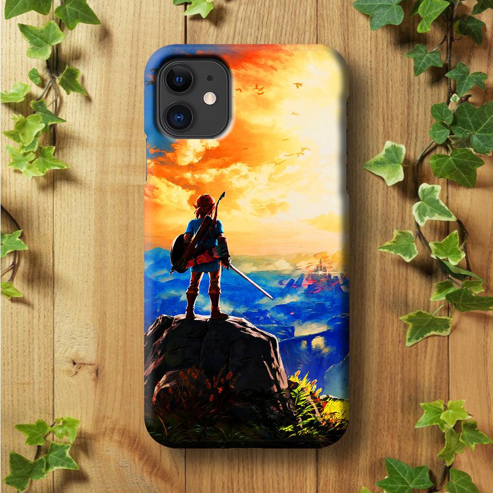 The Legend of Zelda Painting iPhone 11 Case-Plastic / Full Wrap (3D Case)-Xtracase