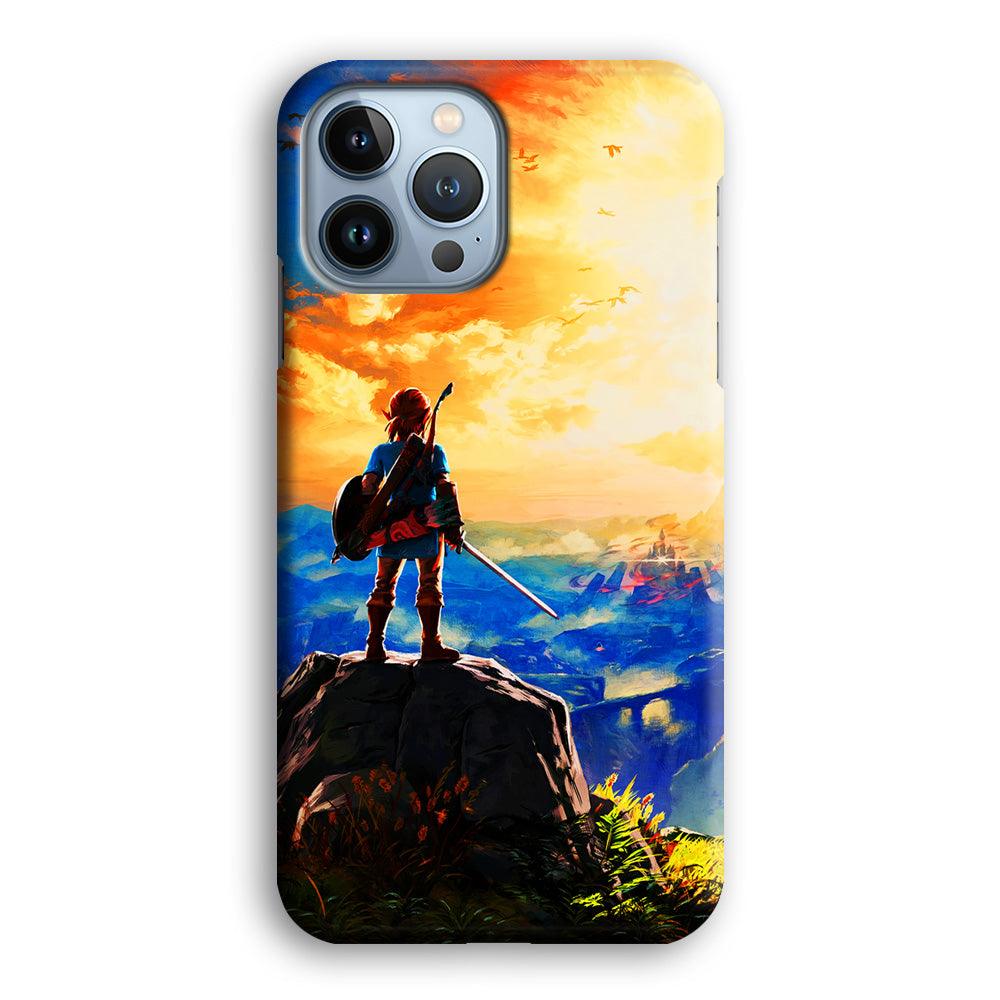 The Legend of Zelda Painting iPhone 13 Pro Max Case-Plastic / Full Wrap (3D Case)-Xtracase