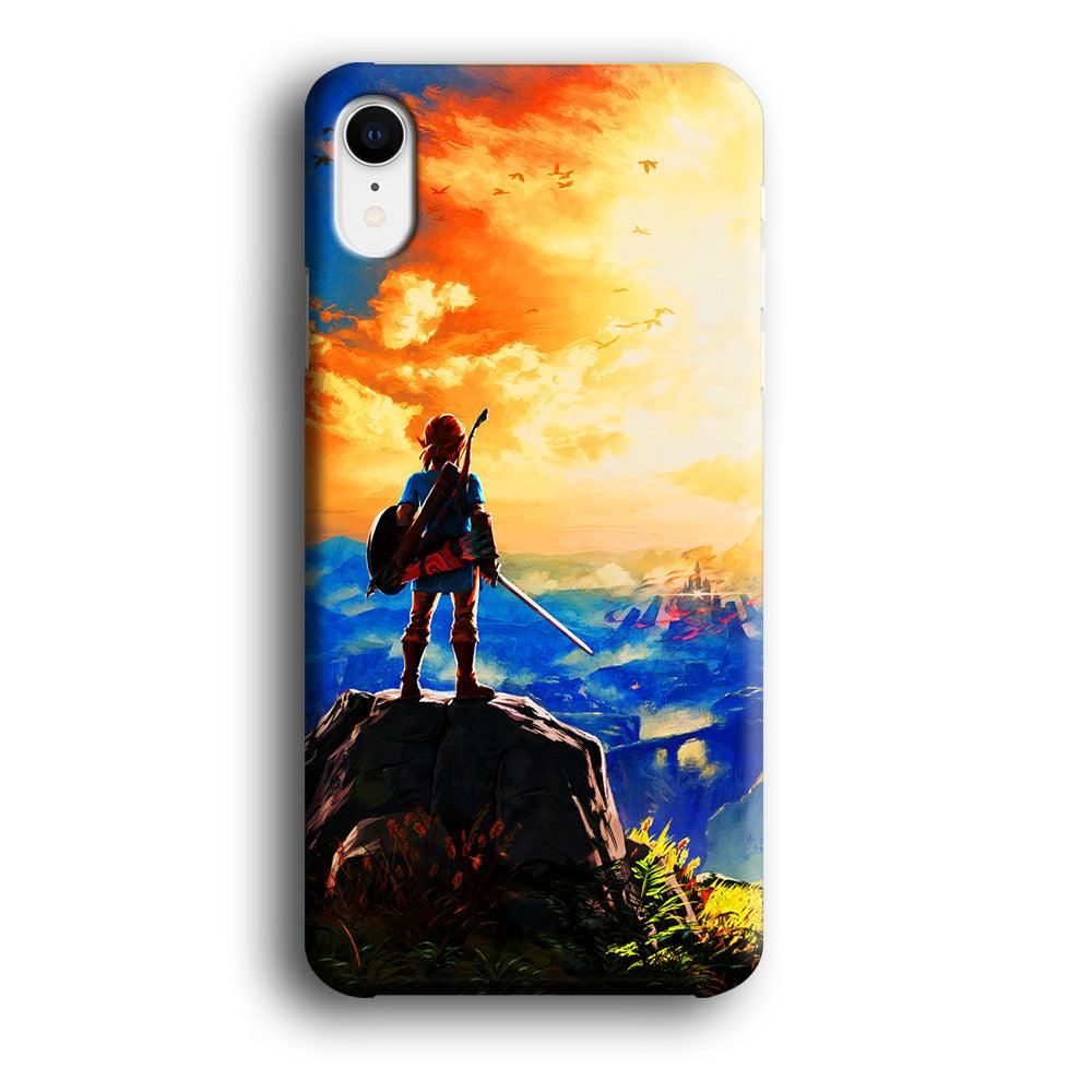 The Legend of Zelda Painting iPhone XR Case-Plastic / Full Wrap (3D Case)-Xtracase