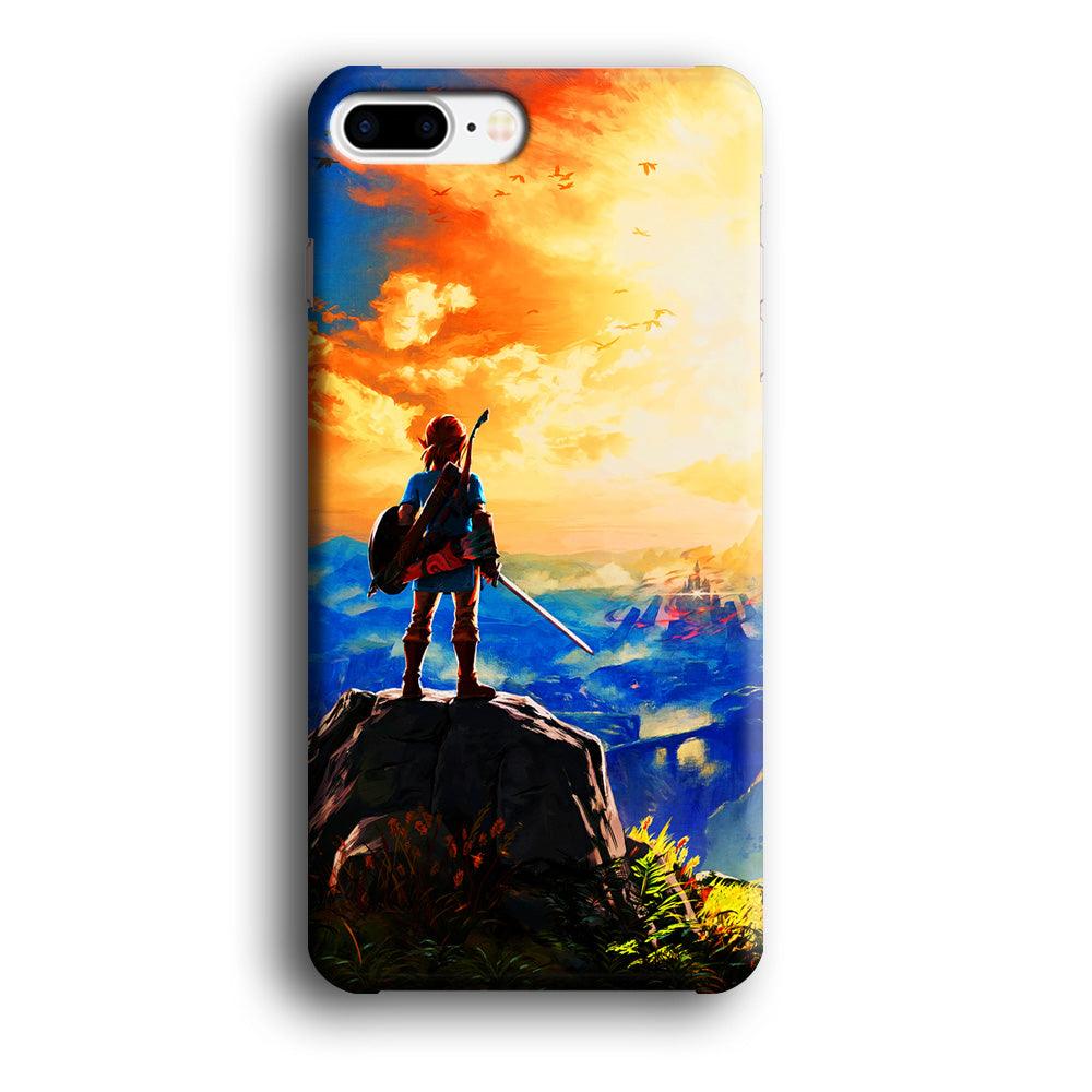 The Legend of Zelda Painting iPhone 8 Plus Case-Plastic / Full Wrap (3D Case)-Xtracase
