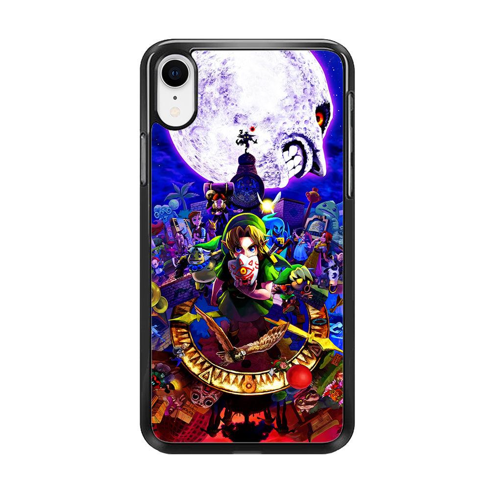 The Legend of Zelda Poster iPhone XR Case-Rubber / Black (2D Case)-Xtracase