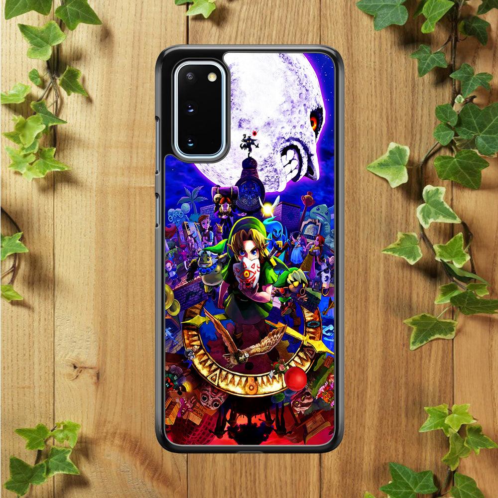 The Legend of Zelda Poster Samsung Galaxy S20 Case-Rubber / Black (2D Case)-Xtracase