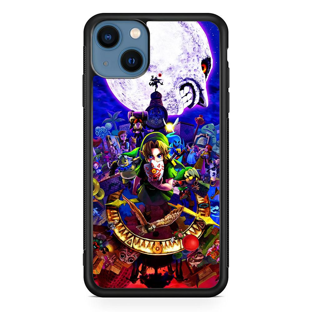The Legend of Zelda Poster iPhone 13 Pro Case-Rubber / Black (2D Case)-Xtracase