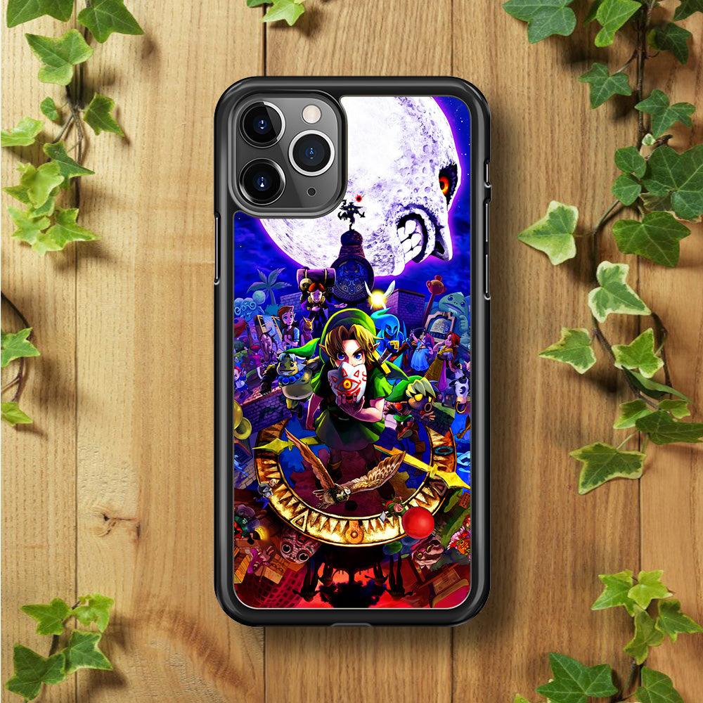 The Legend of Zelda Poster iPhone 11 Pro Case-Rubber / Black (2D Case)-Xtracase
