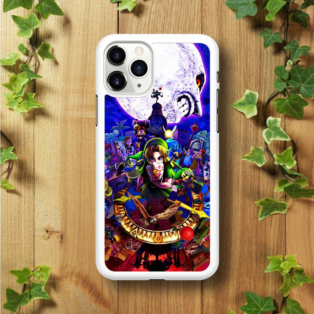 The Legend of Zelda Poster iPhone 11 Pro Max Case-Rubber / White (2D Case)-Xtracase