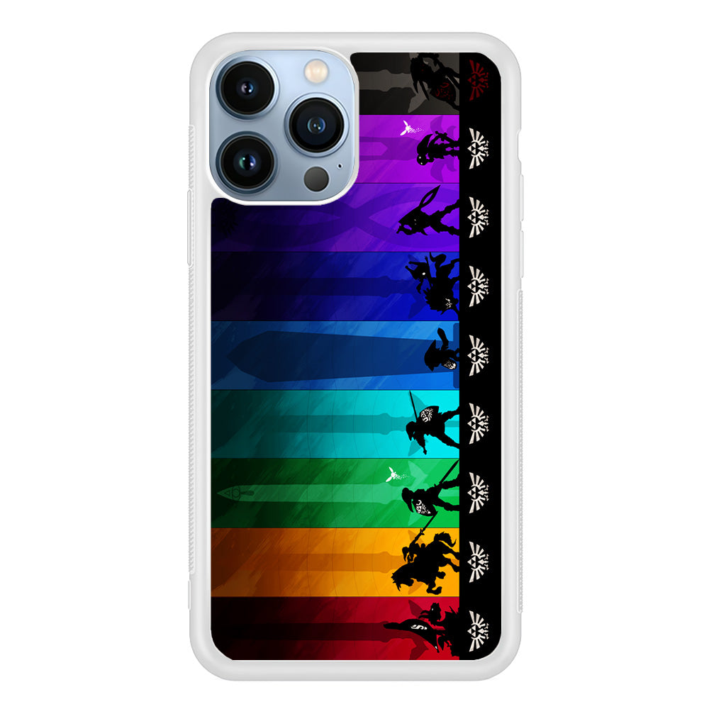 The Legend of Zelda Silhouette iPhone 13 Pro Max Case