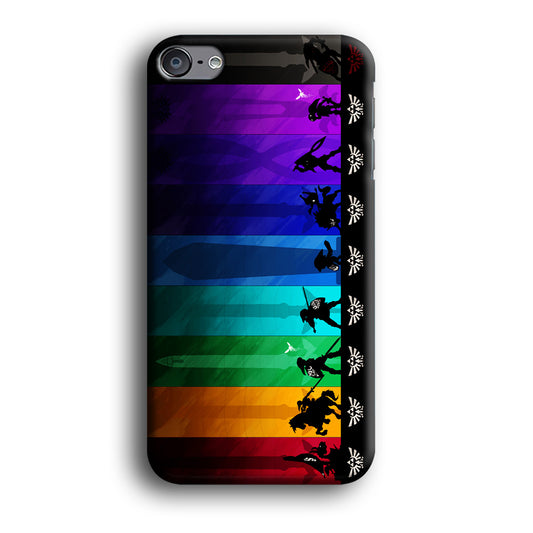 The Legend of Zelda Silhouette iPod Touch 6 Case