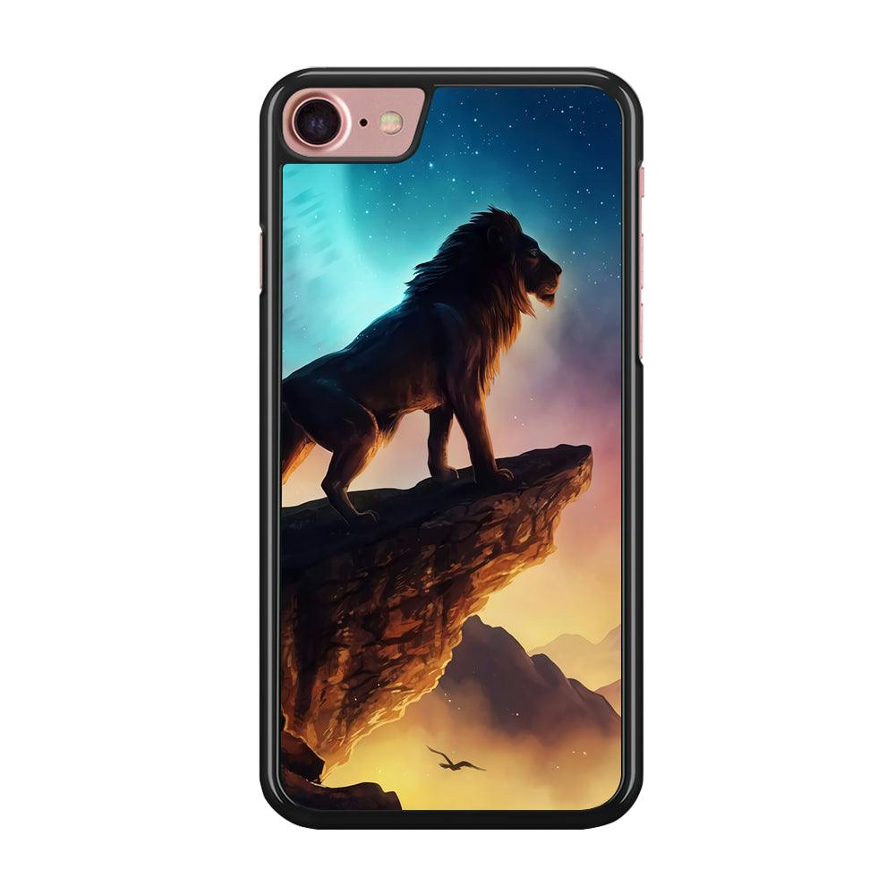 The Lion King iPhone 8 Case-Rubber / Black (2D Case)-Xtracase