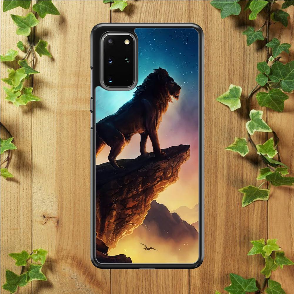 The Lion King Samsung Galaxy S20 Plus Case-Rubber / White (2D Case)-Xtracase