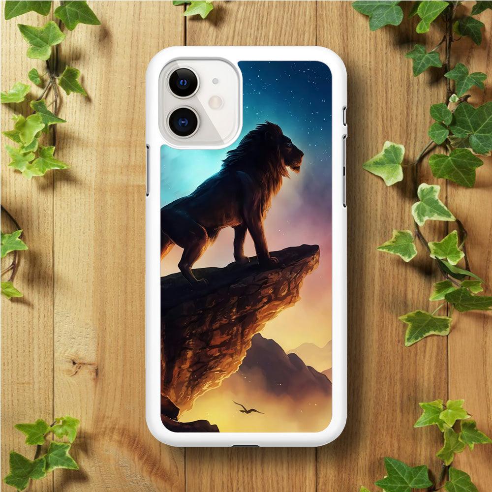 The Lion King iPhone 11 Case-Rubber / White (2D Case)-Xtracase