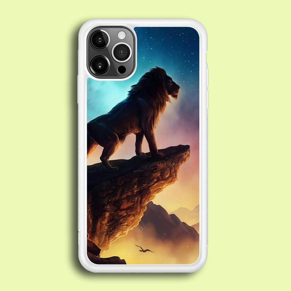 The Lion King iPhone 12 Pro Case-Rubber / White (2D Case)-Xtracase