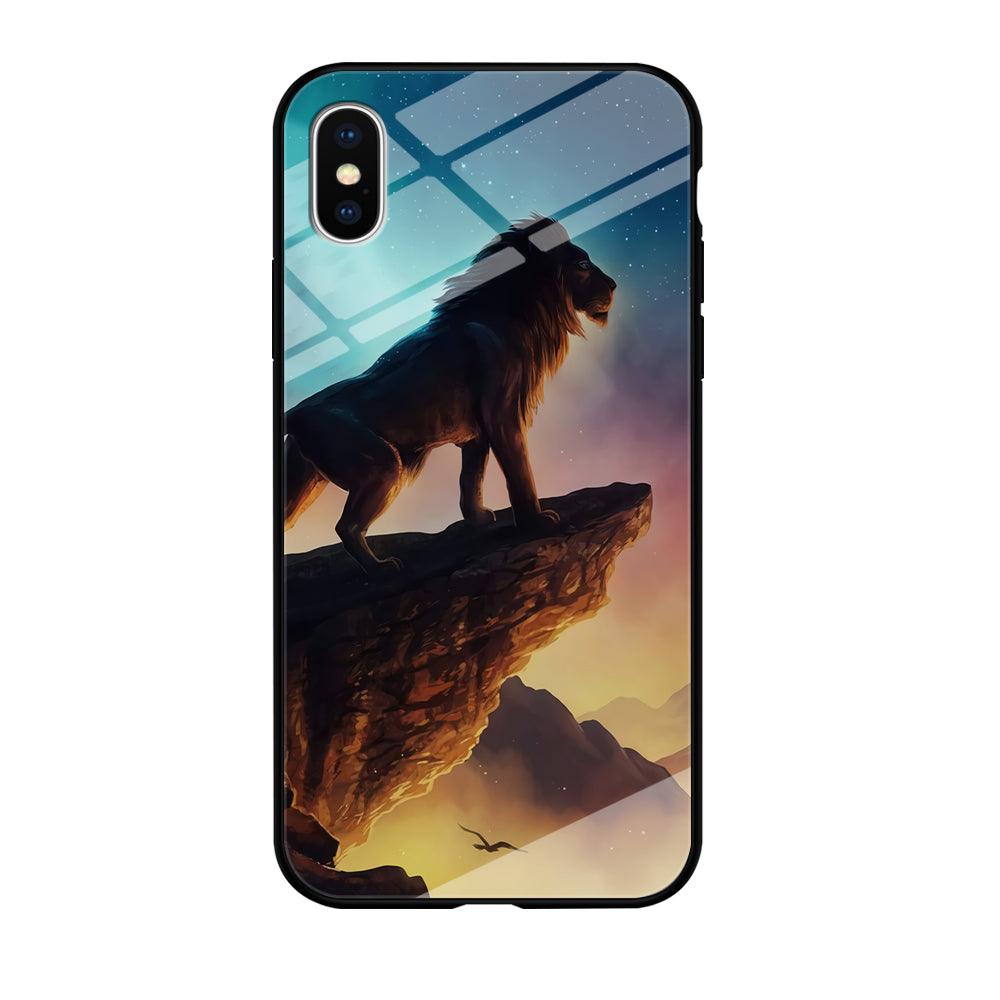 The Lion King iPhone X Case-Tempered Glass Case-Xtracase