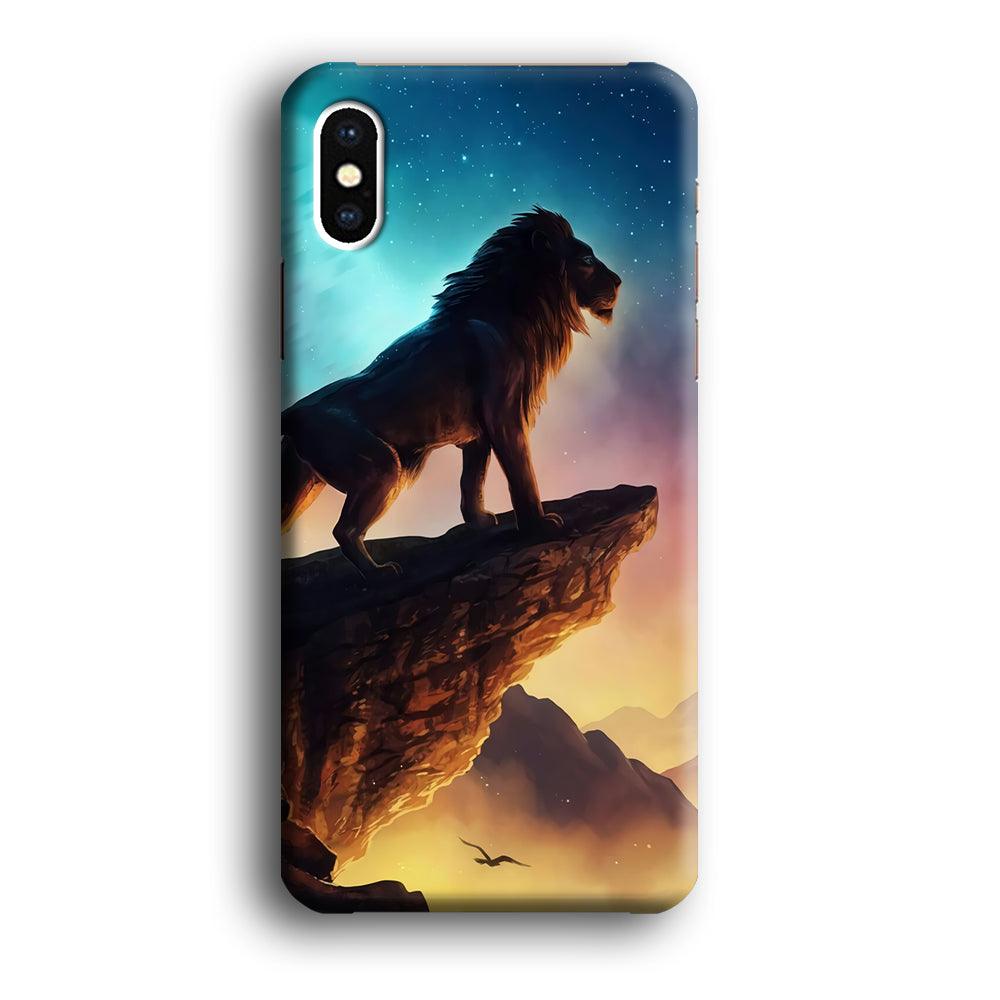 The Lion King iPhone Xs Case-Plastic / Full Wrap (3D Case)-Xtracase