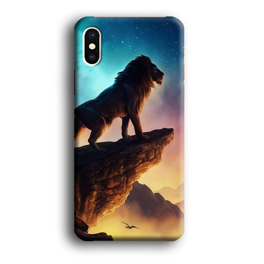The Lion King iPhone Xs Case-Plastic / Full Wrap (3D Case)-Xtracase