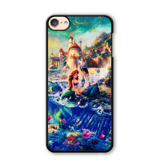 The Little Mermaid iPod Touch 6 Case-Plastic / Black (2D Case)-Xtracase