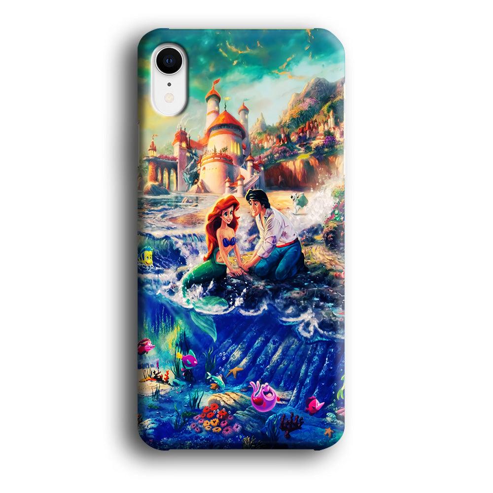 The Little Mermaid iPhone XR Case-Plastic / Full Wrap (3D Case)-Xtracase