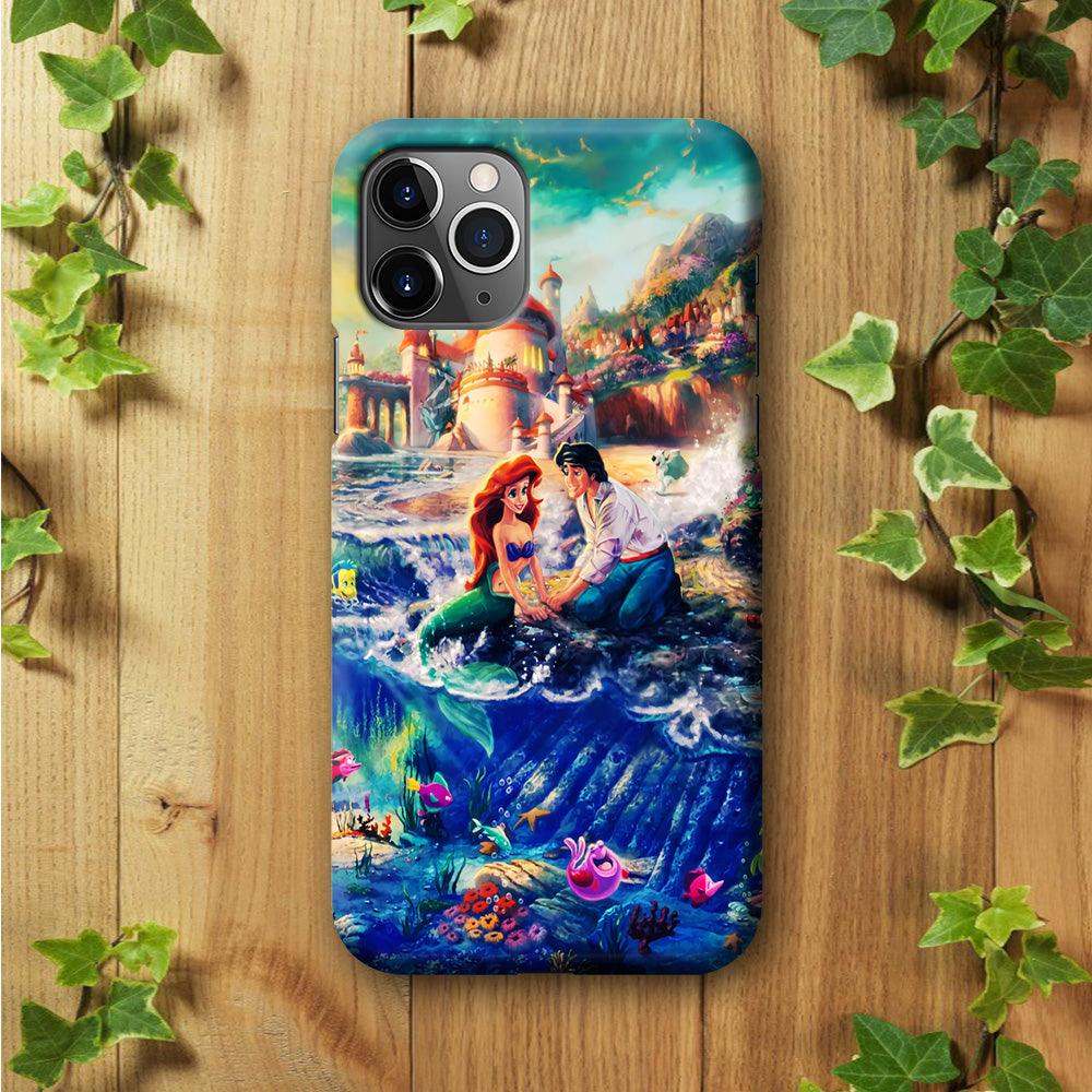 The Little Mermaid iPhone 11 Pro Max Case-Plastic / Full Wrap (3D Case)-Xtracase