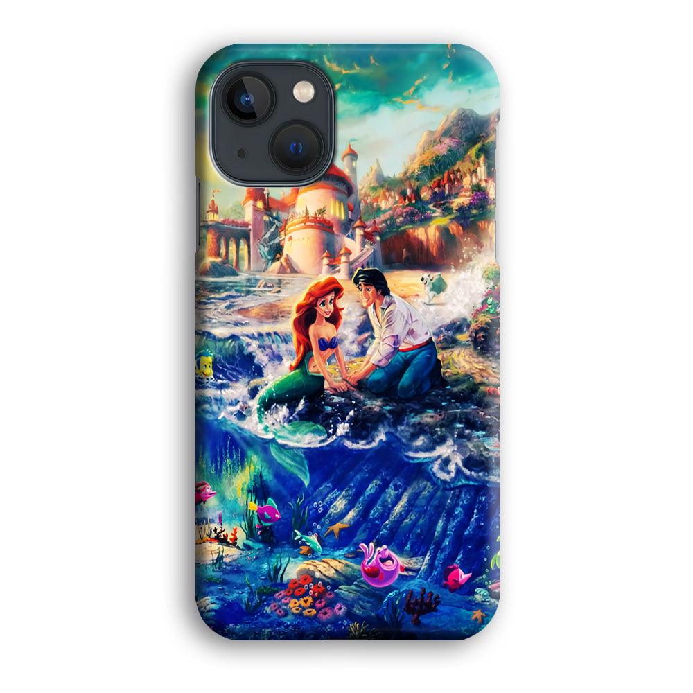 The Little Mermaid iPhone 13 Case-Plastic / Full Wrap (3D Case)-Xtracase