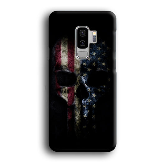 The Punisher American Flag Samsung Galaxy S9 Plus Case