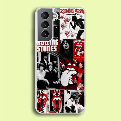 The Rolling Stones Collage Samsung Galaxy S21 Plus Case