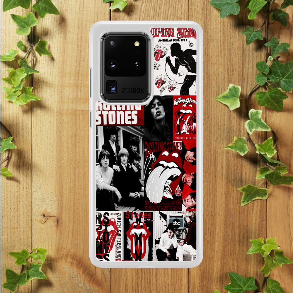The Rolling Stones Collage Samsung Galaxy S20 Ultra Case
