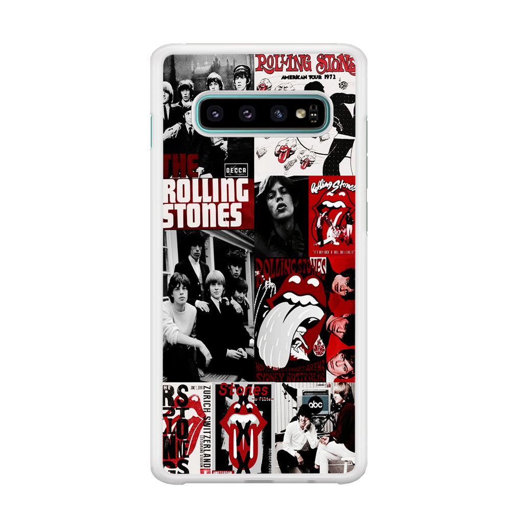 The Rolling Stones Collage Samsung Galaxy S10 Plus Case