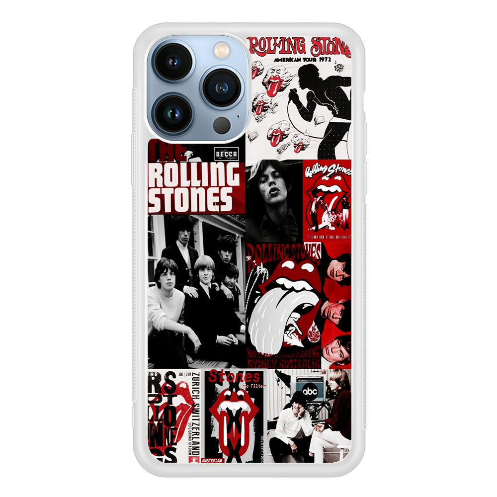 The Rolling Stones Collage iPhone 13 Pro Max Case