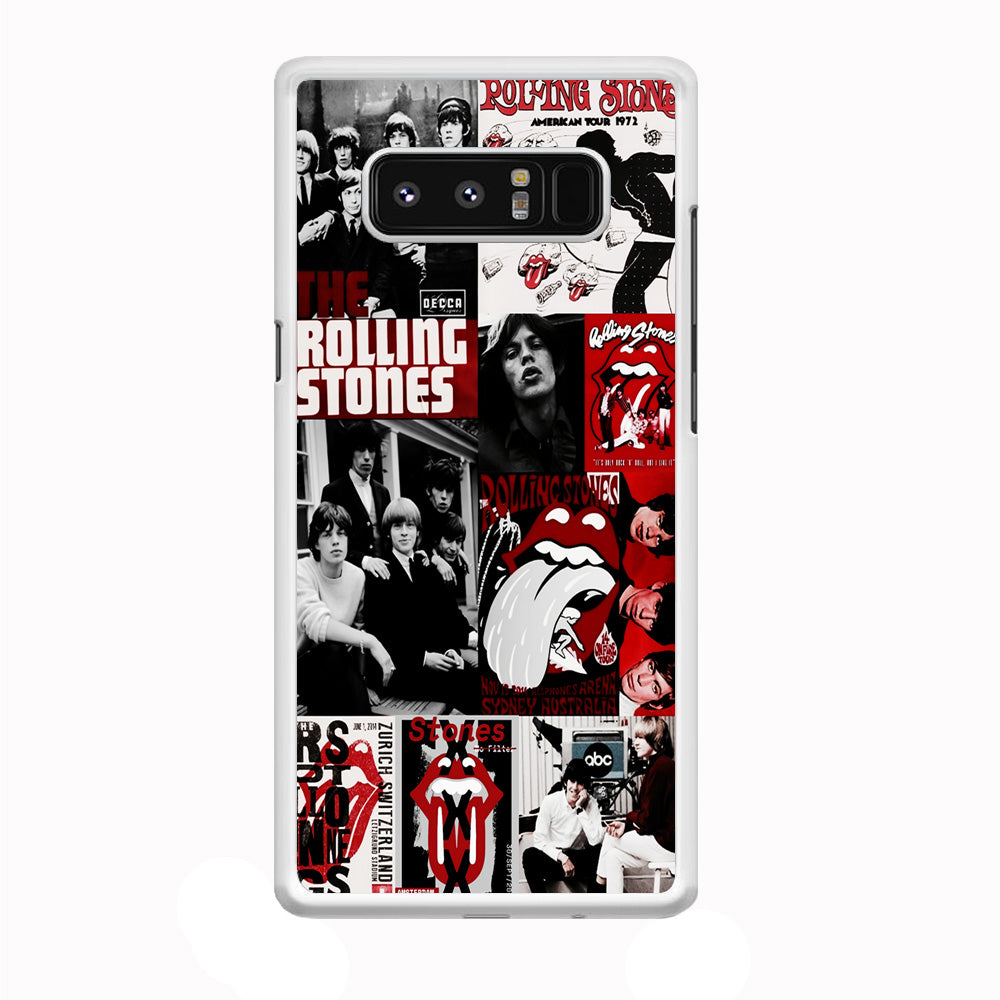 The Rolling Stones Collage Samsung Galaxy Note 8 Case