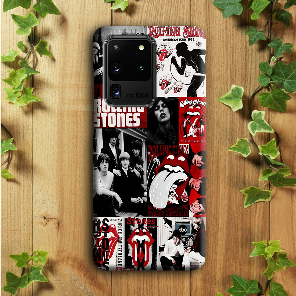 The Rolling Stones Collage Samsung Galaxy S20 Ultra Case