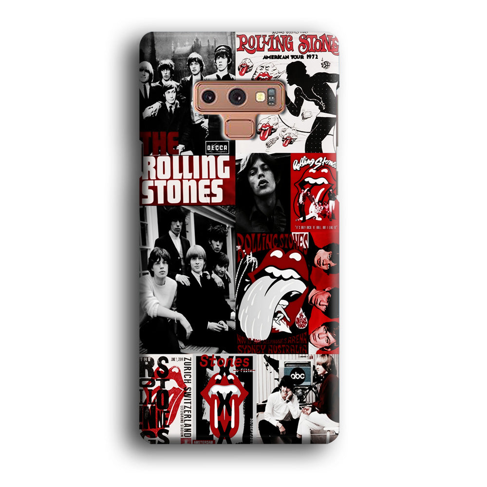 The Rolling Stones Collage Samsung Galaxy Note 9 Case