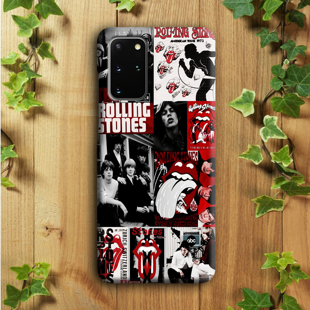 The Rolling Stones Collage Samsung Galaxy S20 Plus Case