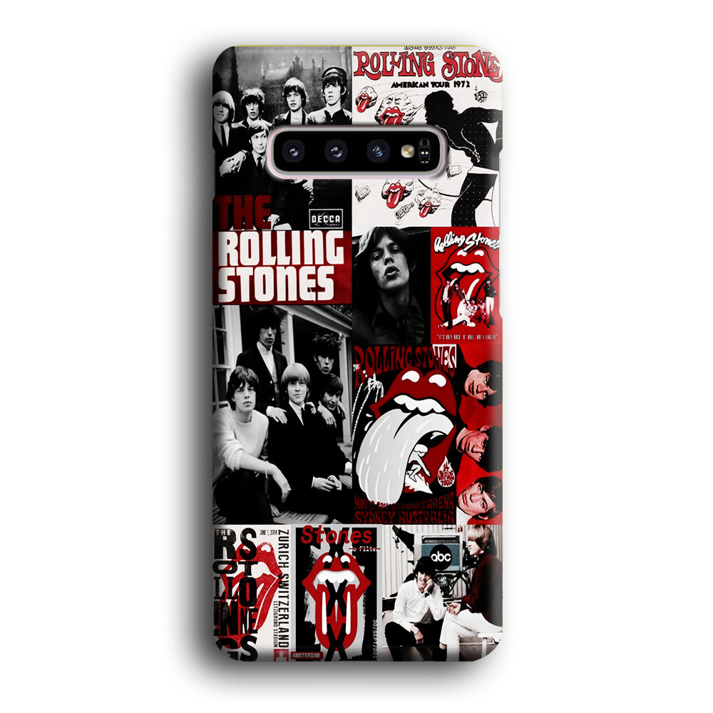 The Rolling Stones Collage Samsung Galaxy S10 Plus Case