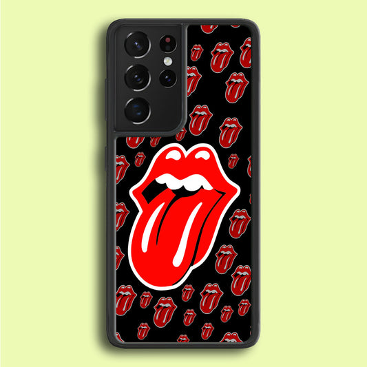 The Rolling Stones Logo Samsung Galaxy S21 Ultra Case
