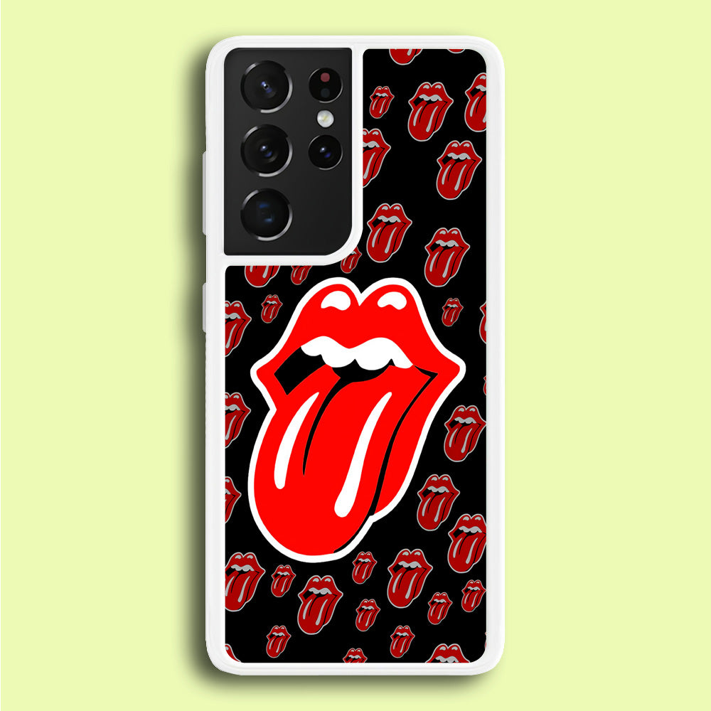The Rolling Stones Logo Samsung Galaxy S21 Ultra Case