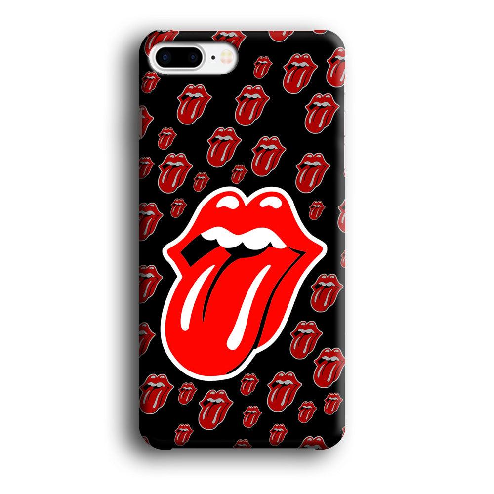 The Rolling Stones Logo iPhone 7 Plus Case-Plastic / Full Wrap (3D Case)-Xtracase