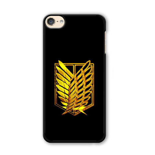 The Survey Corps Gold iPod Touch 6 Case-Plastic / Full Wrap (3D Case)-Xtracase