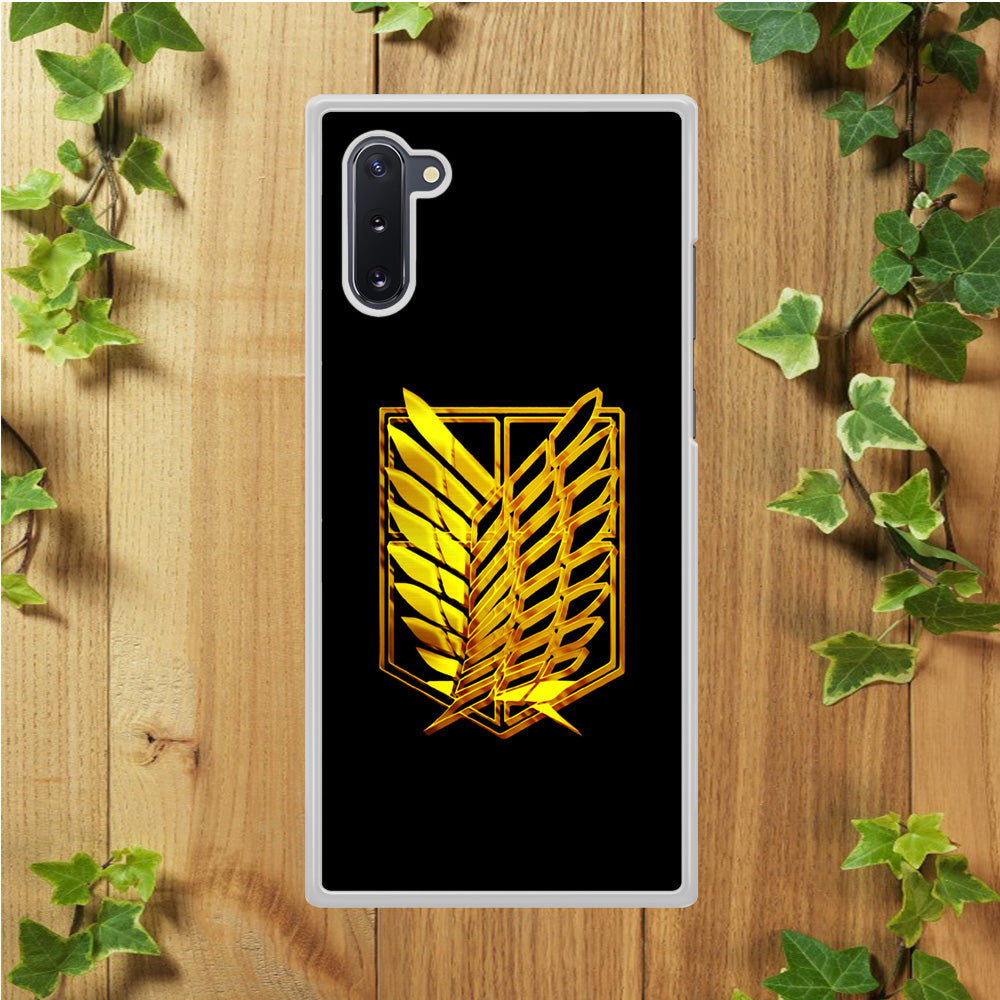 The Survey Corps Gold Samsung Galaxy Note 10 Case