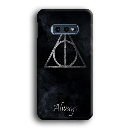 The Deathly Hallows Symbol Always Samsung Galaxy S10E 3D Case-Xtracase