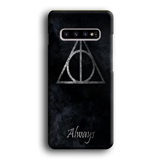 The Deathly Hallows Symbol Always Samsung Galaxy S10 Plus 3D Case-Xtracase