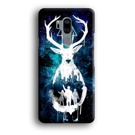 The Deathly Hallows Symbol Deer LG G7 ThinQ 3D Case
