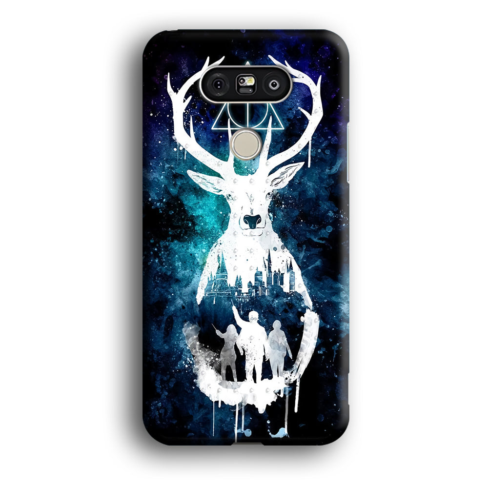 The Deathly Hallows Symbol Deer LG G5 3D Case