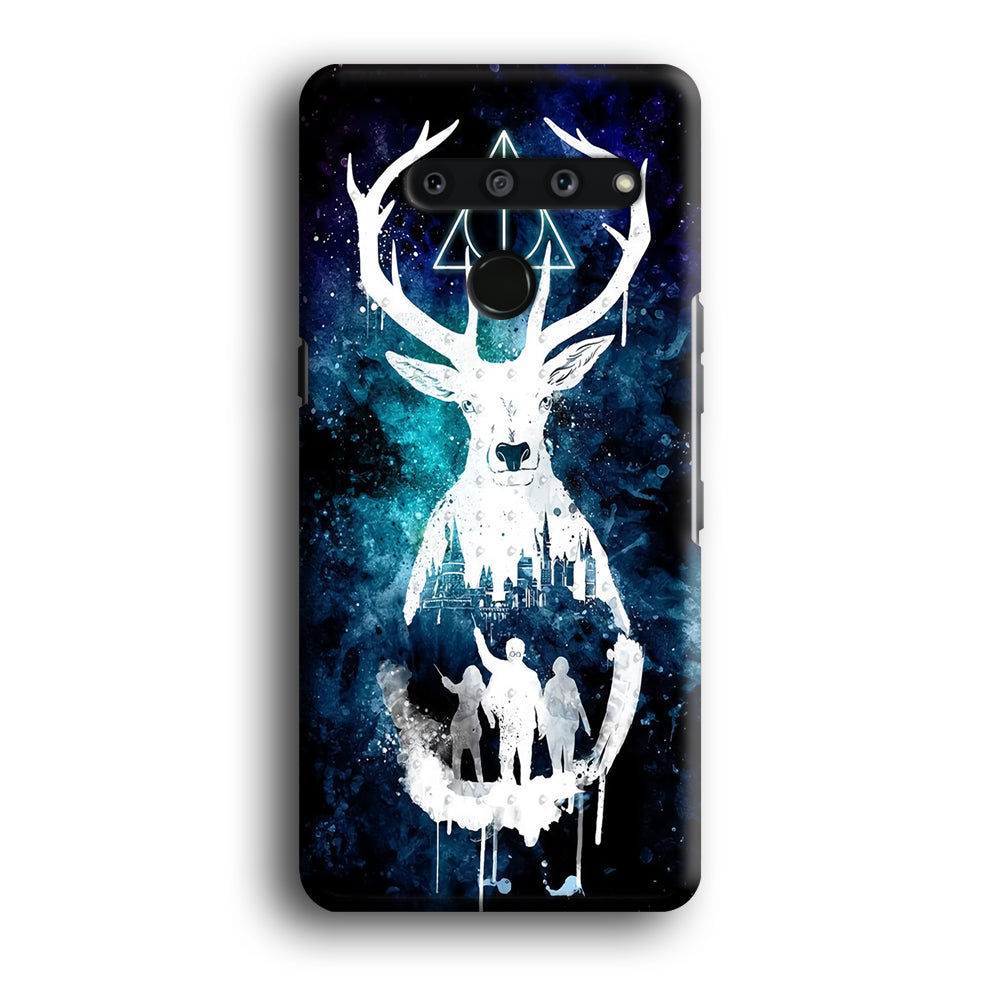 The Deathly Hallows Symbol Deer LG V50 3D Case