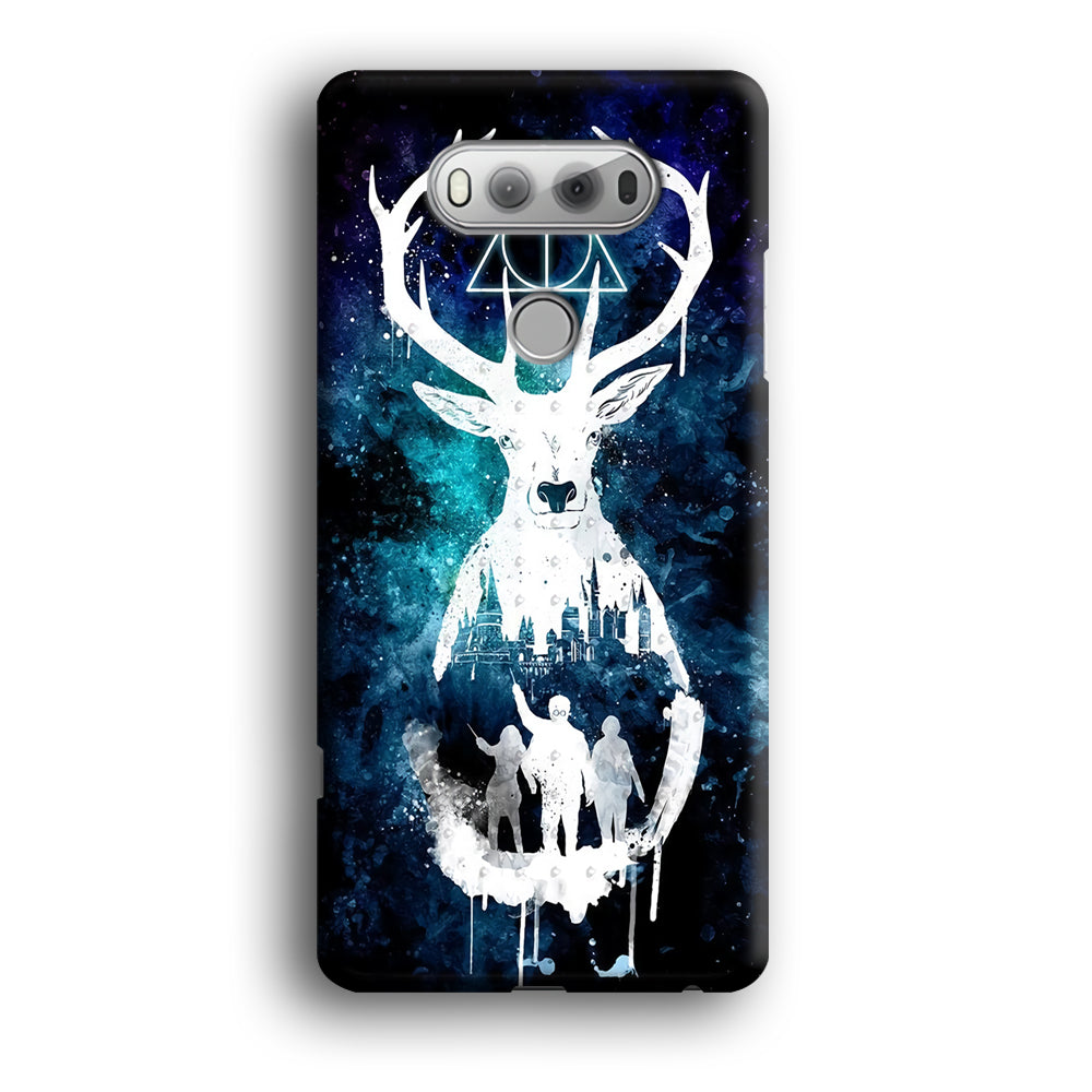 The Deathly Hallows Symbol Deer LG V20 3D Case