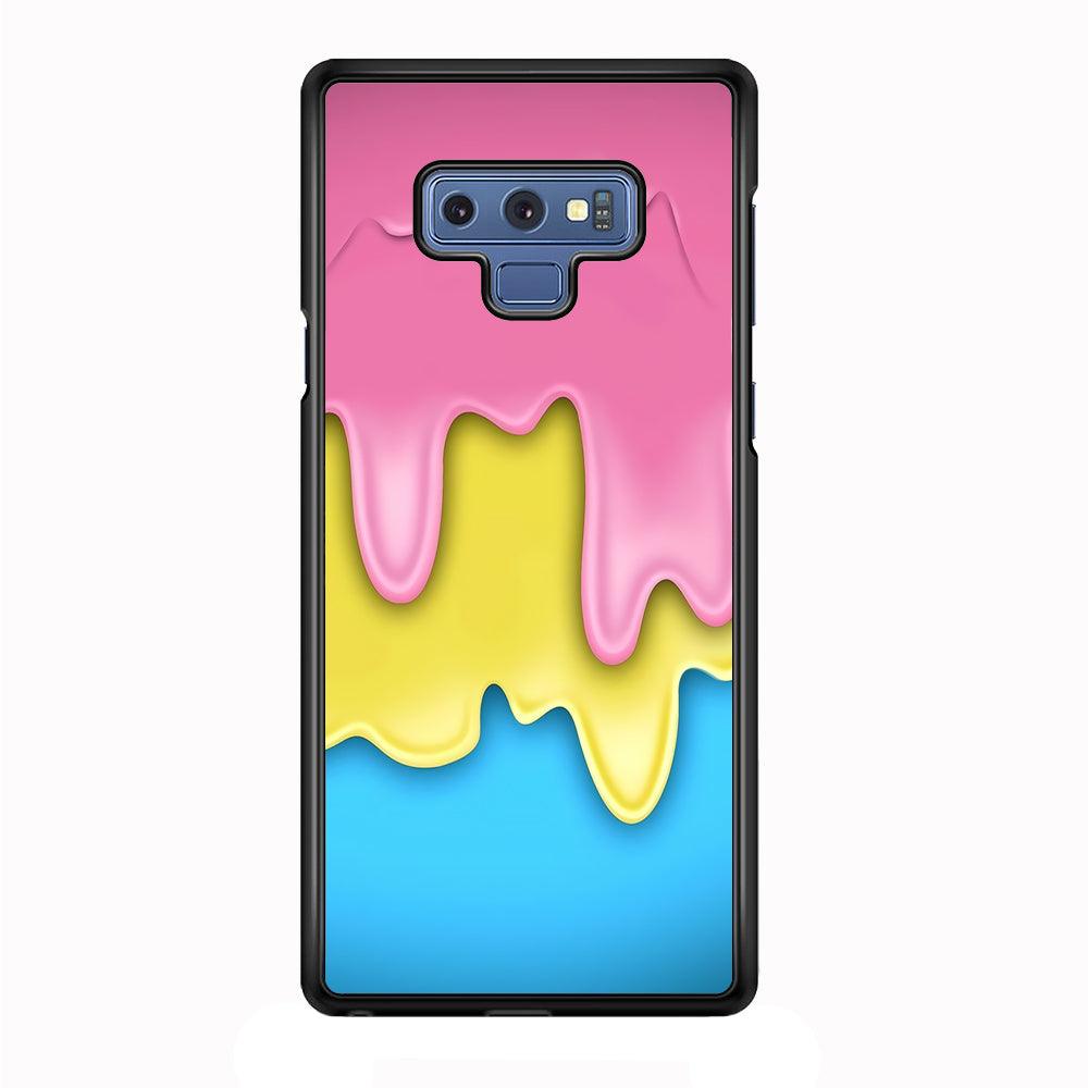 Three Cream Melts Samsung Galaxy Note 9 Case-Plastic / Full Wrap (3D Case)-Xtracase