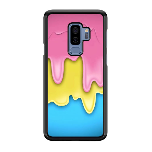 Three Cream Melts Samsung Galaxy S9 Plus Case-Plastic / Full Wrap (3D Case)-Xtracase