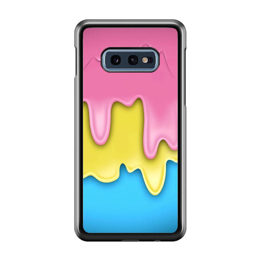 Three Cream Melts Samsung Galaxy S10E Case-Plastic / Full Wrap (3D Case)-Xtracase